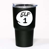 Elf 1 2 3 4 5 Custom Number Personalize Tumbler