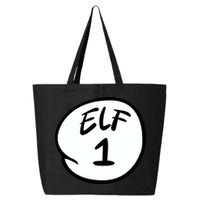 Elf 1 2 3 4 5 Custom Number Personalize 25L Jumbo Tote