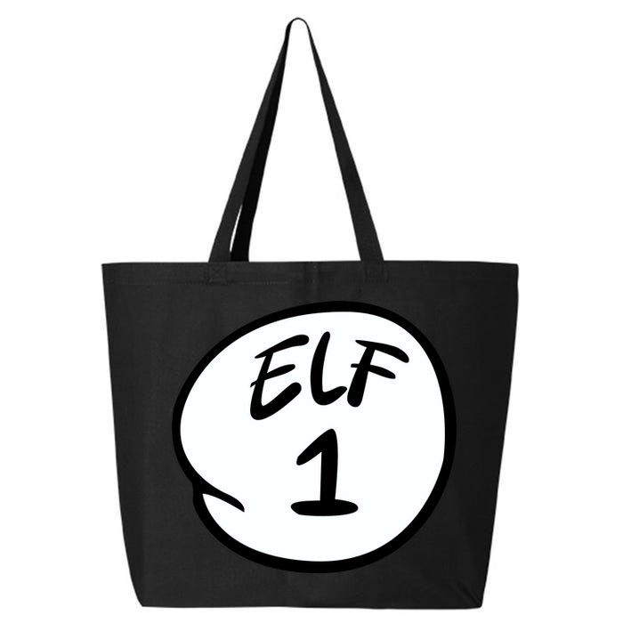 Elf 1 2 3 4 5 Custom Number Personalize 25L Jumbo Tote