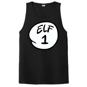 Elf 1 2 3 4 5 Custom Number Personalize PosiCharge Competitor Tank