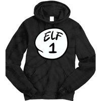 Elf 1 2 3 4 5 Custom Number Personalize Tie Dye Hoodie