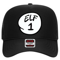 Elf 1 2 3 4 5 Custom Number Personalize Trucker Hat