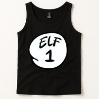 Elf 1 2 3 4 5 Custom Number Personalize Tank Top