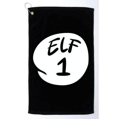 Elf 1 2 3 4 5 Custom Number Personalize Golf Towel