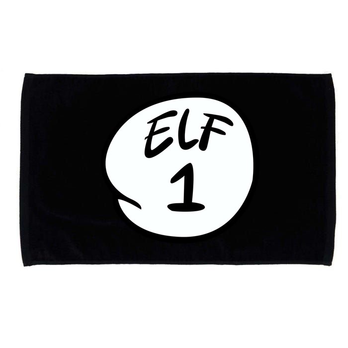 Elf 1 2 3 4 5 Custom Number Personalize Microfiber Hand Towel