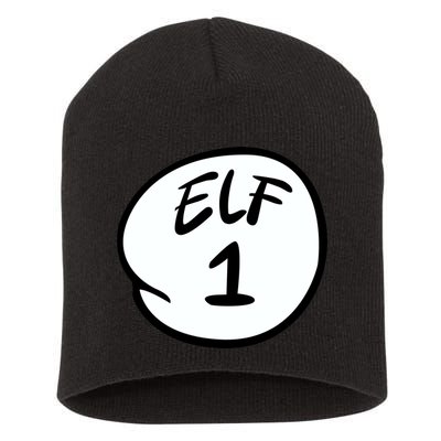 Elf 1 2 3 4 5 Custom Number Personalize Short Acrylic Beanie