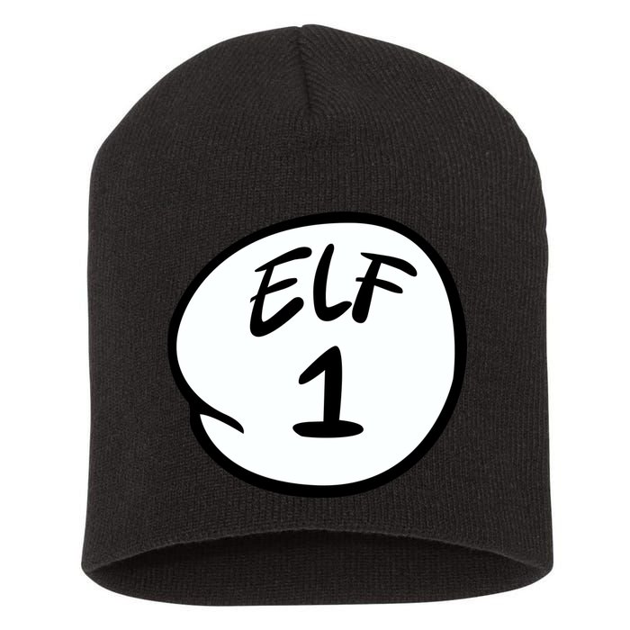 Elf 1 2 3 4 5 Custom Number Personalize Short Acrylic Beanie