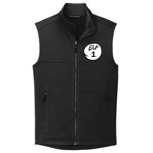 Elf 1 2 3 4 5 Custom Number Personalize Collective Smooth Fleece Vest