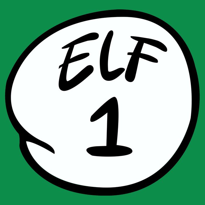 Elf 1 2 3 4 5 Custom Number Personalize Button