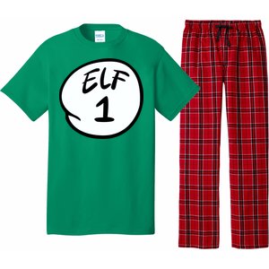 Elf 1 2 3 4 5 Custom Number Personalize Pajama Set