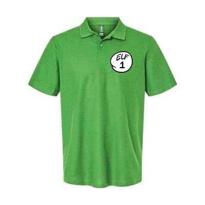 Elf 1 2 3 4 5 Custom Number Personalize Polo