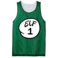 Elf 1 2 3 4 5 Custom Number Personalize Mesh Reversible Basketball Jersey Tank