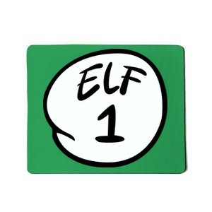 Elf 1 2 3 4 5 Custom Number Personalize Mousepad