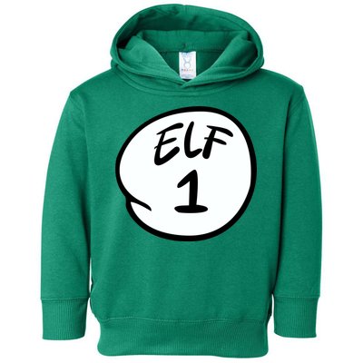 Elf 1 2 3 4 5 Custom Number Personalize Toddler Hoodie