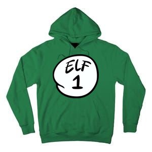 Elf 1 2 3 4 5 Custom Number Personalize Tall Hoodie