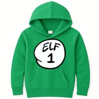 Elf 1 2 3 4 5 Custom Number Personalize Kids Hoodie