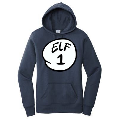 Elf 1 2 3 4 5 Custom Number Personalize Women's Pullover Hoodie