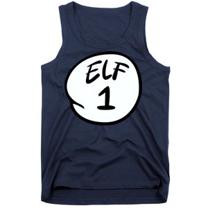 Elf 1 2 3 4 5 Custom Number Personalize Tank Top