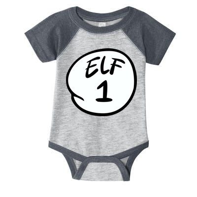 Elf 1 2 3 4 5 Custom Number Personalize Infant Baby Jersey Bodysuit