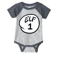 Elf 1 2 3 4 5 Custom Number Personalize Infant Baby Jersey Bodysuit