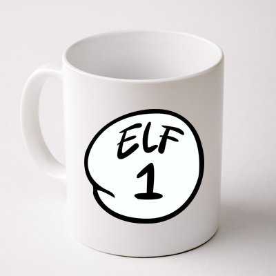 Elf 1 2 3 4 5 Custom Number Personalize Coffee Mug