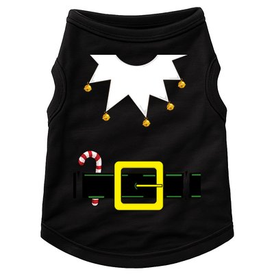 Elf Costume With Candy Cane Doggie Tank