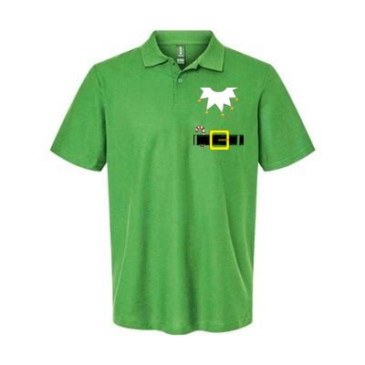 Elf Costume With Candy Cane Softstyle Adult Sport Polo