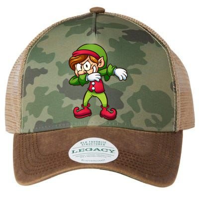 Elf Dabbing Legacy Tie Dye Trucker Hat