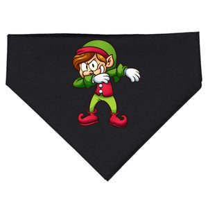 Elf Dabbing USA-Made Doggie Bandana