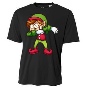 Elf Dabbing Cooling Performance Crew T-Shirt