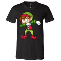 Elf Dabbing V-Neck T-Shirt