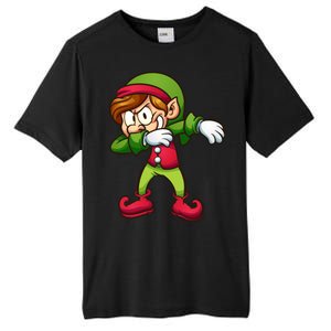 Elf Dabbing Tall Fusion ChromaSoft Performance T-Shirt