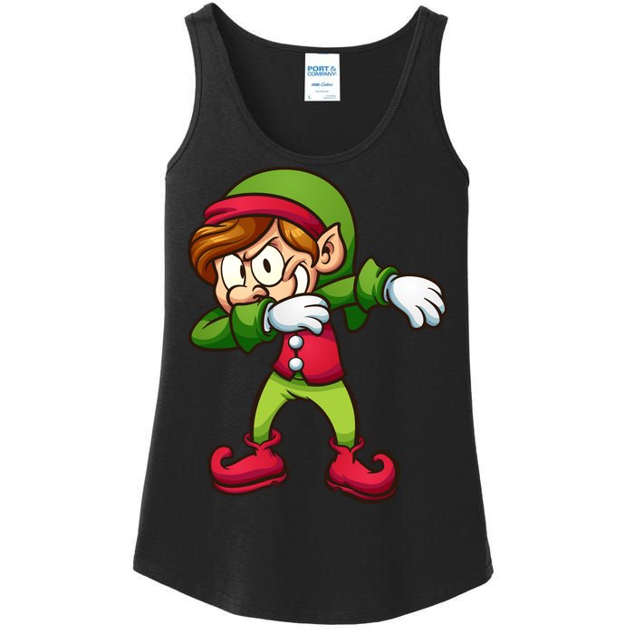 Elf Dabbing Ladies Essential Tank