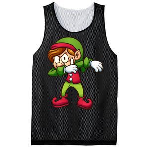 Elf Dabbing Mesh Reversible Basketball Jersey Tank