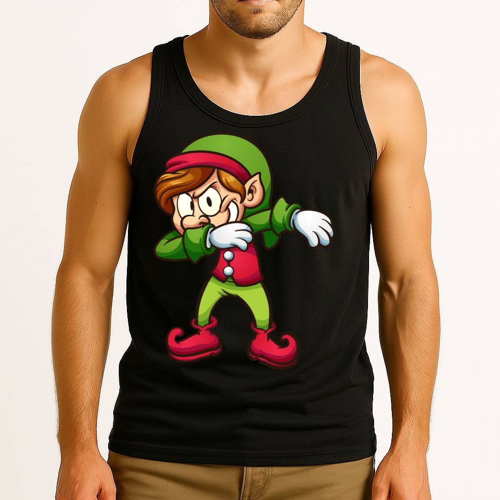 Elf Dabbing Tank Top
