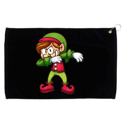 Elf Dabbing Grommeted Golf Towel