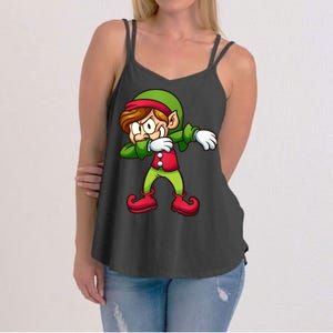 Elf Dabbing Women's Strappy Tank