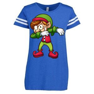 Elf Dabbing Enza Ladies Jersey Football T-Shirt