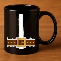 Elf Santa Suit Top 11oz C Handle Ceramic Mug