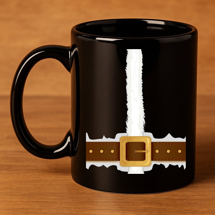 Elf Santa Suit Top 11oz C Handle Ceramic Mug
