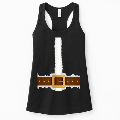 Elf Santa Suit Top Womens Tank Top