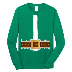 Elf Santa Suit Top Long Sleeve Shirt