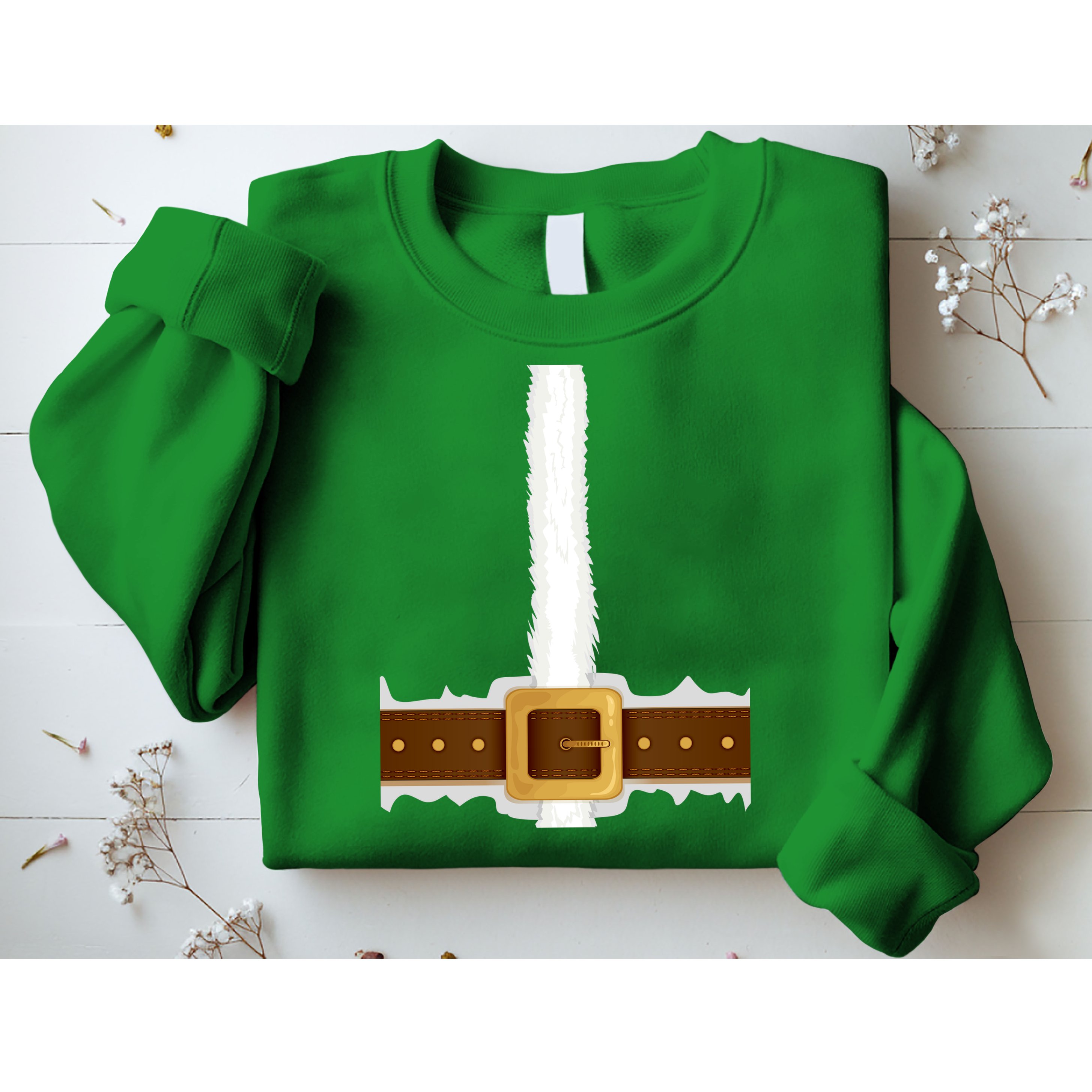 Elf Santa Suit Top Sweatshirt