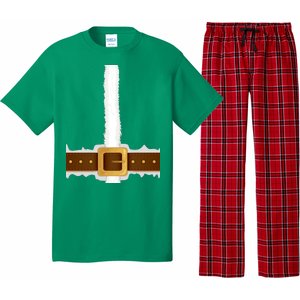 Elf Santa Suit Top Pajama Set