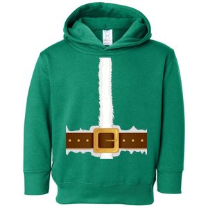 Elf Santa Suit Top Toddler Hoodie