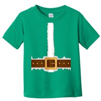 Elf Santa Suit Top Toddler T-Shirt