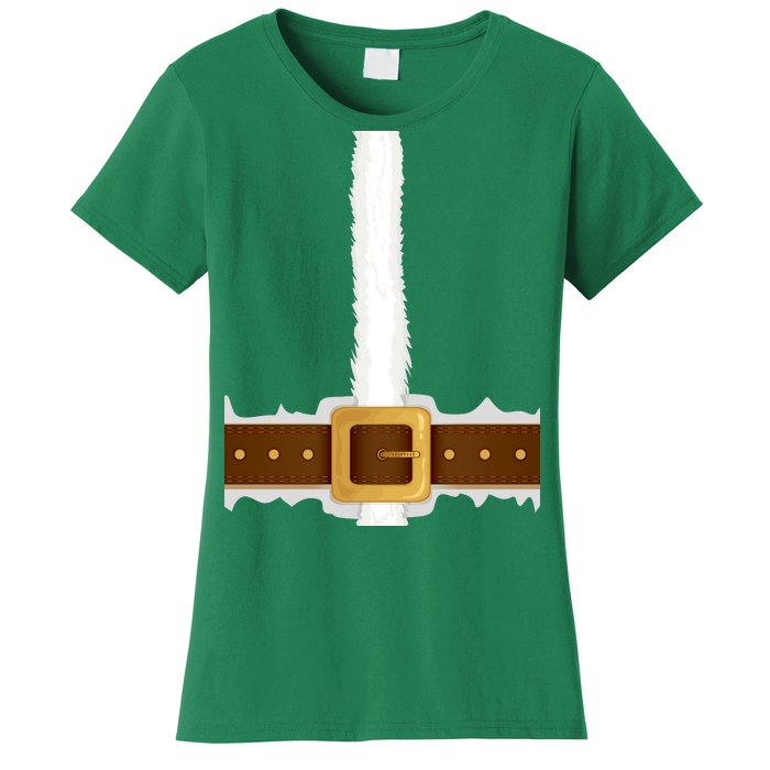 Elf Santa Suit Top Women's T-Shirt