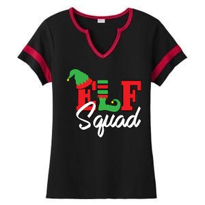 Elf Squad Ladies Halftime Notch Neck Tee