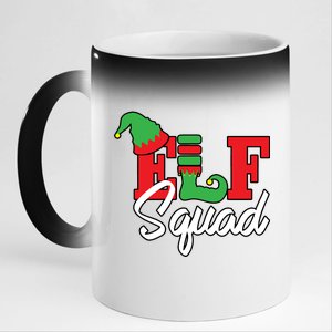 Elf Squad 11oz Black Color Changing Mug