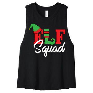 Elf Squad Women's Racerback Cropped Tank